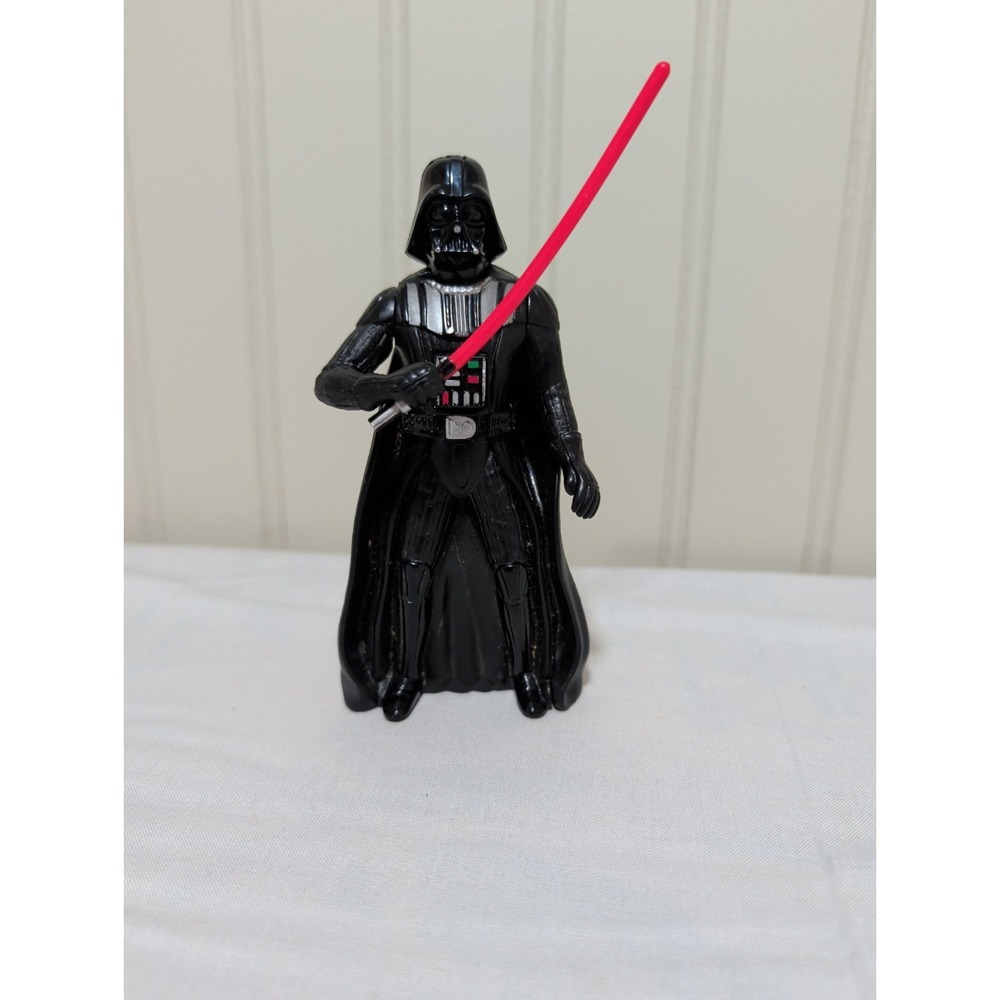 Star Wars Darth Vader Action Figure with Red Lightsaber Black 4.25 Inch Toy